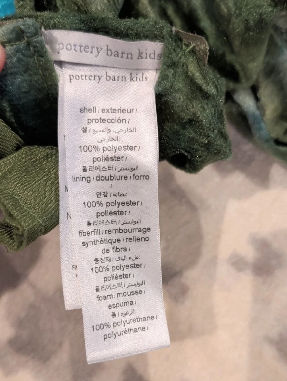Pottery Barn Kids T-Rex Dinosaur Costume, 4-6 YR - Picture 3 of 4